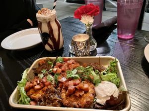 Latkes  at Modern Love in Omaha