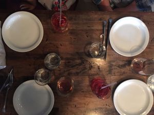 it's april so we started with rose for us and the girls at Modern Love in Omaha