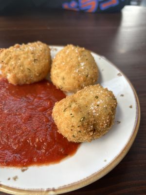 Fried cashew mozzarella balls (don’t skip these!)  at Modern Love in Omaha