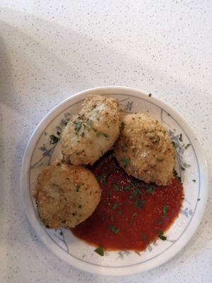 Fried mozererella at Modern Love in Omaha