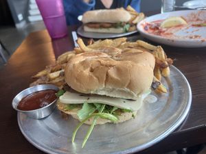 Chickpea cutlet was amazing, the mushroom burger was unappetizing   at Modern Love in Omaha
