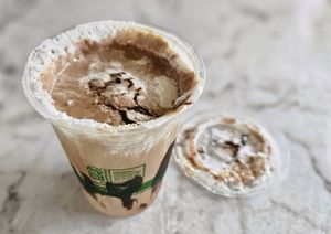 Chocolate shake at Modern Love in Omaha