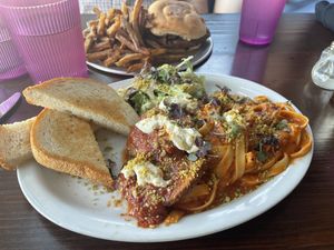 Eggplant Parmesann  at Modern Love in Omaha
