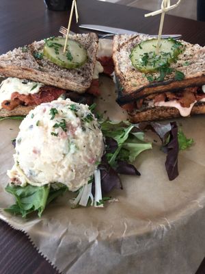 Reuben sandwich  at Modern Love in Omaha