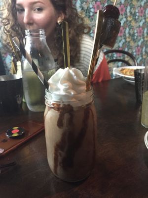 Campfire S’mores Shake at Modern Love in Omaha