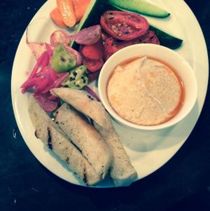 Farmers Hummus at Modern Love in Omaha