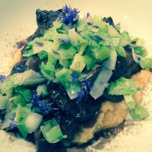 Seitan Marsala at Modern Love in Omaha