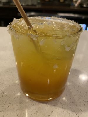 Passion fruit margarita  at Modern Love in Omaha