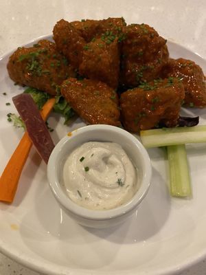 Wings - great buffalo flavor with nice heat at Modern Love in Omaha