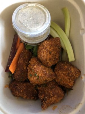 Buffalo Seitan Wings at Modern Love in Omaha