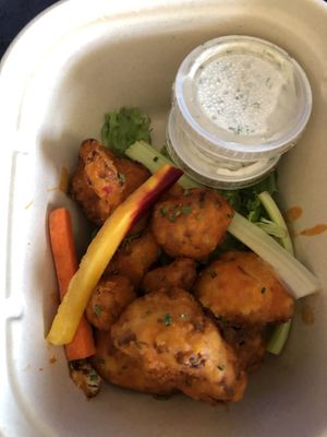 Buffalo Cauliflower Wings at Modern Love in Omaha