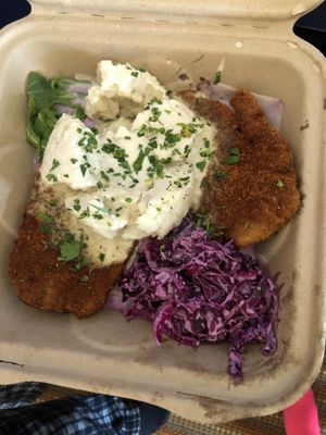 Chick’n Fried Steak at Modern Love in Omaha