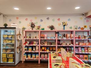 Inside at Epicerie Glu in Paris