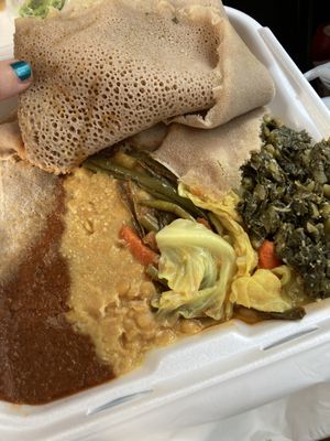 So much tasty at Rahel's Vegan Cuisine in Los Angeles