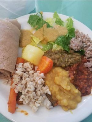 Tasty and healthy at Rahel's Vegan Cuisine in Los Angeles