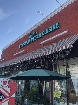   at Rahel's Vegan Cuisine in Los Angeles