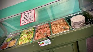   at Rahel's Vegan Cuisine in Los Angeles