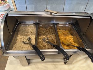   at Rahel's Vegan Cuisine in Los Angeles