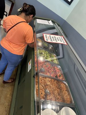   at Rahel's Vegan Cuisine in Los Angeles