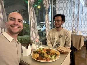   at Rahel's Vegan Cuisine in Los Angeles