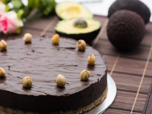 Raw Chocolate Avocado Cake at LOVEinBread in Central Singapore