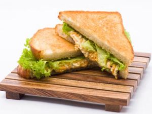 Mushroom Cheese Sandwich at LOVEinBread in Central Singapore