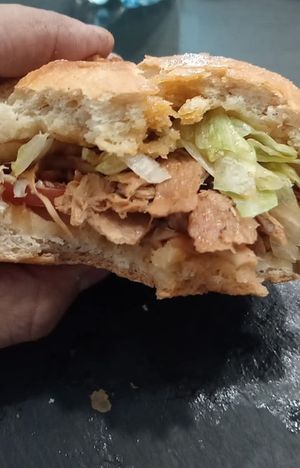 Pane con NON pollo at K-Bistrot in Milazzo