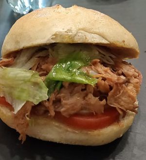 Pane con NON pollo at K-Bistrot in Milazzo