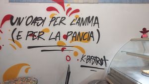 Decorations at K-Bistrot in Milazzo