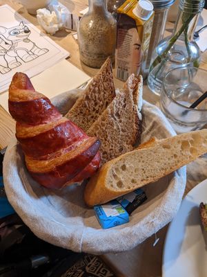 Vegan brunch at Le Pain Quotidien - Oud Zuid in Amsterdam