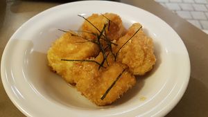 Tofu at Yuan in Montreal