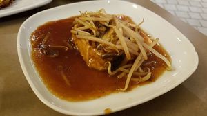 Tofu at Yuan in Montreal