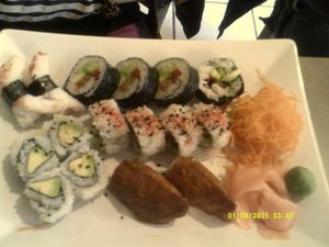 Faux sushis at Yuan in Montreal