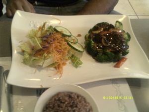 Faux boeuf at Yuan in Montreal