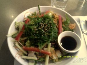 Salade Wakame at Yuan in Montreal
