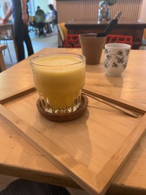 Orange juice   at NaBi by Bgood in Milan