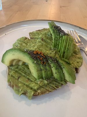 Avocado toast  at NaBi by Bgood in Milan