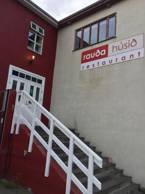 Entry at Rauda Husid in Eyrarbakki