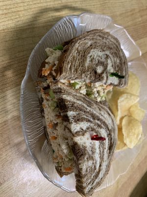 Eggless Egg Salad   at Green Cuisine Restaurant in Stone Harbor