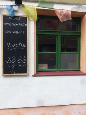 Street view  at Tibet in Nuremberg