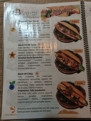  at Be Banh Mi - Es Vietnam in Madrid