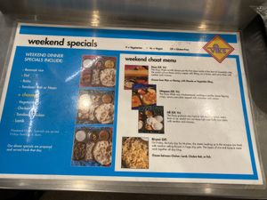 Weekend Specials  at Vik's Chaat and Market in Berkeley