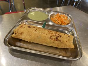 Vegetarian Options  at Vik's Chaat and Market in Berkeley