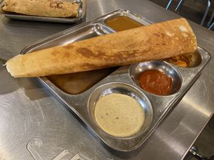 Dosa  at Vik's Chaat and Market in Berkeley