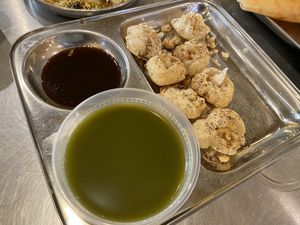 Puri  at Vik's Chaat and Market in Berkeley