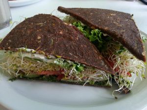 Monkey Sandwich at Gorilla Foods - Powell St in Vancouver