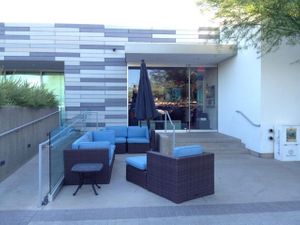 outside area at s.e.e.d. Cafe in Phoenix