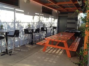 covered patio area  at s.e.e.d. Cafe in Phoenix