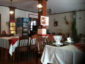 Indoor at Visoun in Luang Prabang