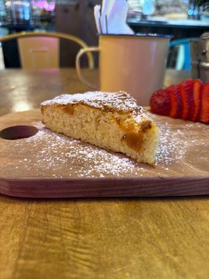 Almon cake  at Fornaccio in Chefchaouen